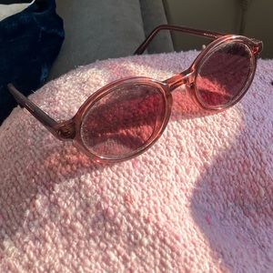 Round Rose Sunglasses